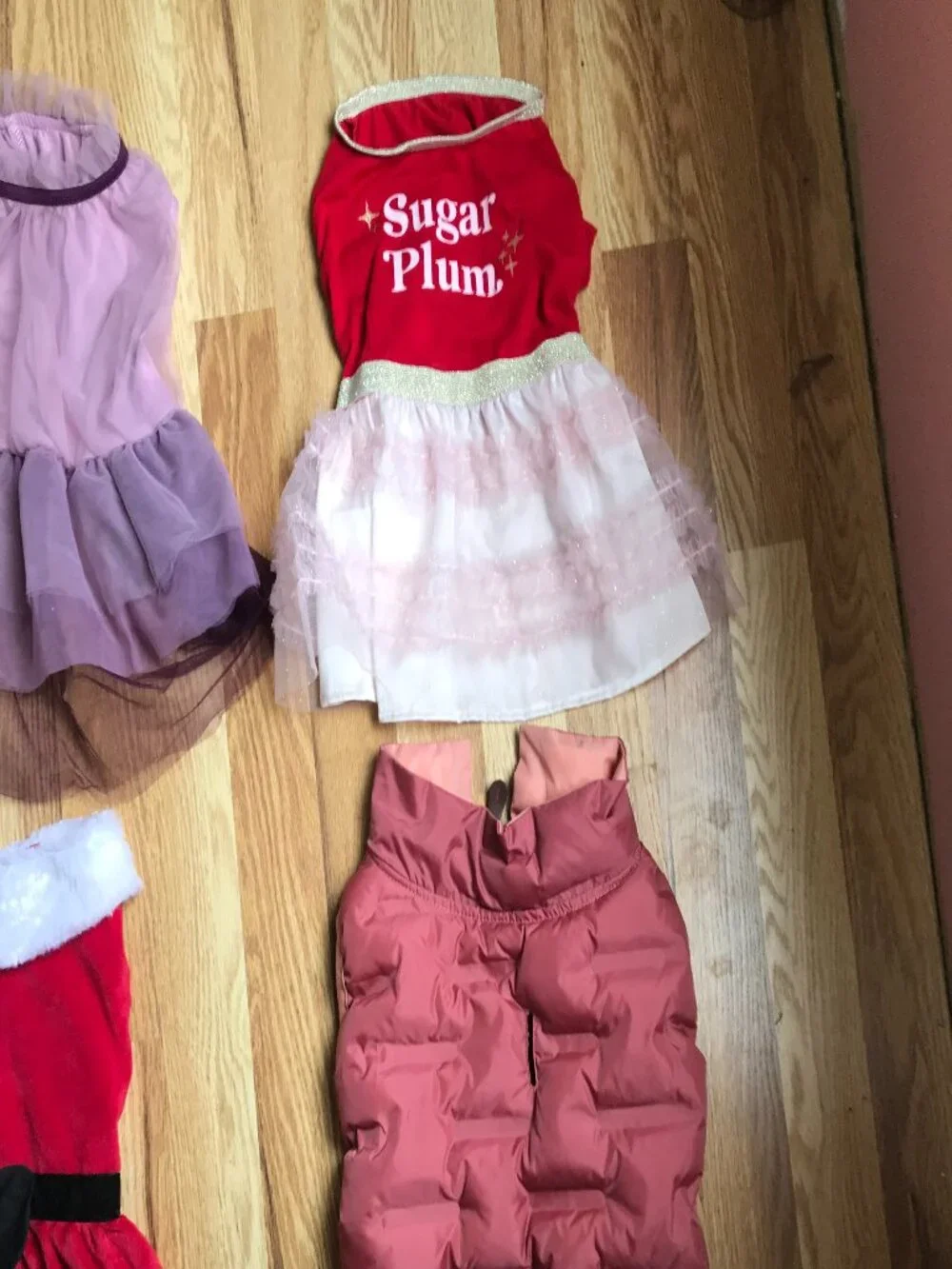 Female dog outfit lot size medium